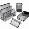 Kawaii Metal Mesh Desk Set