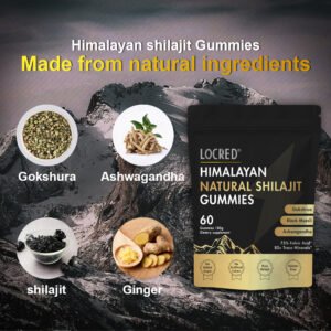 Organic Shilajit Ashwagandha Gummies