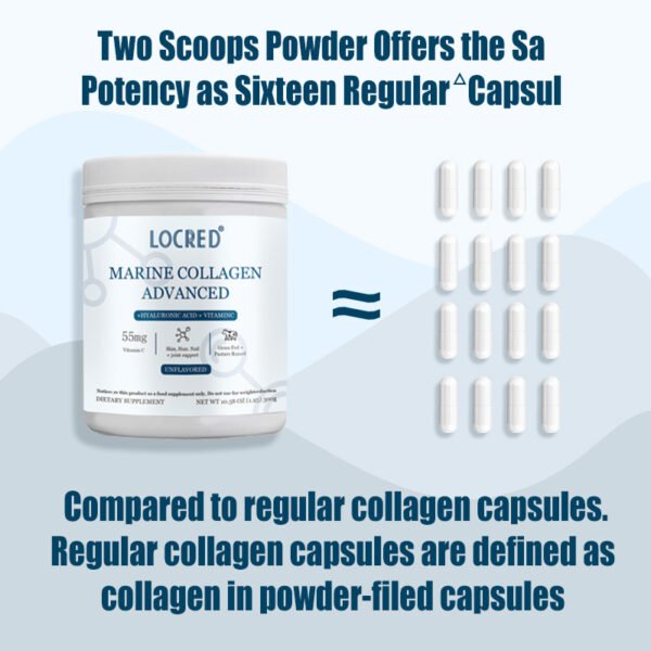 Hydrolyzed Marine Collagen Peptide Powder