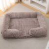 Plush Round Pet Bed House