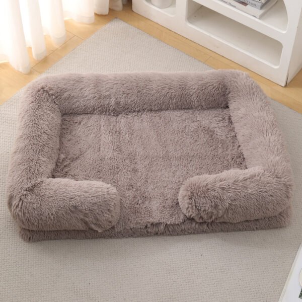 Plush Round Pet Bed House