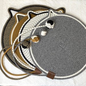 Woven Cotton Cat Scratch Pad